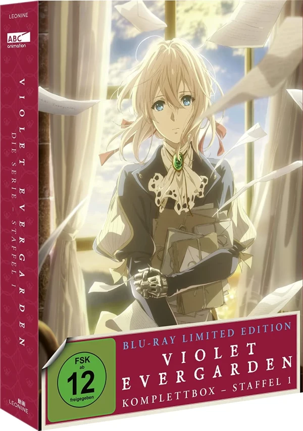 Violet Evergarden Gesamtasugabe Blu-ray