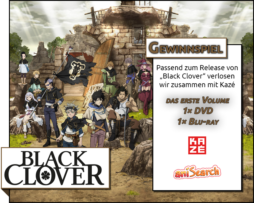 Gewinnspiel: Black Clover Volume 1
